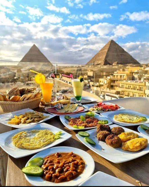 Toman Pyramids Hotel Kafrat al Jabal Exterior photo
